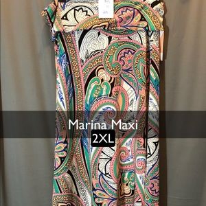 2XL Honey and Lace Marina Maxi Skirt NWT
